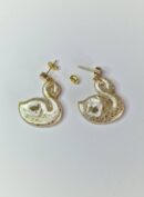 Boucles dorées cygnes