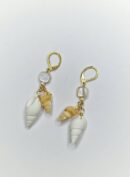 Boucles d'oreilles coquillages