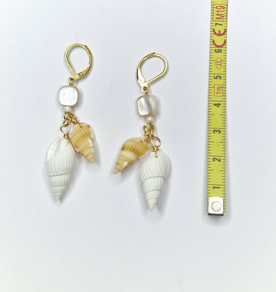 Boucles coquillages Viesty – Image 2