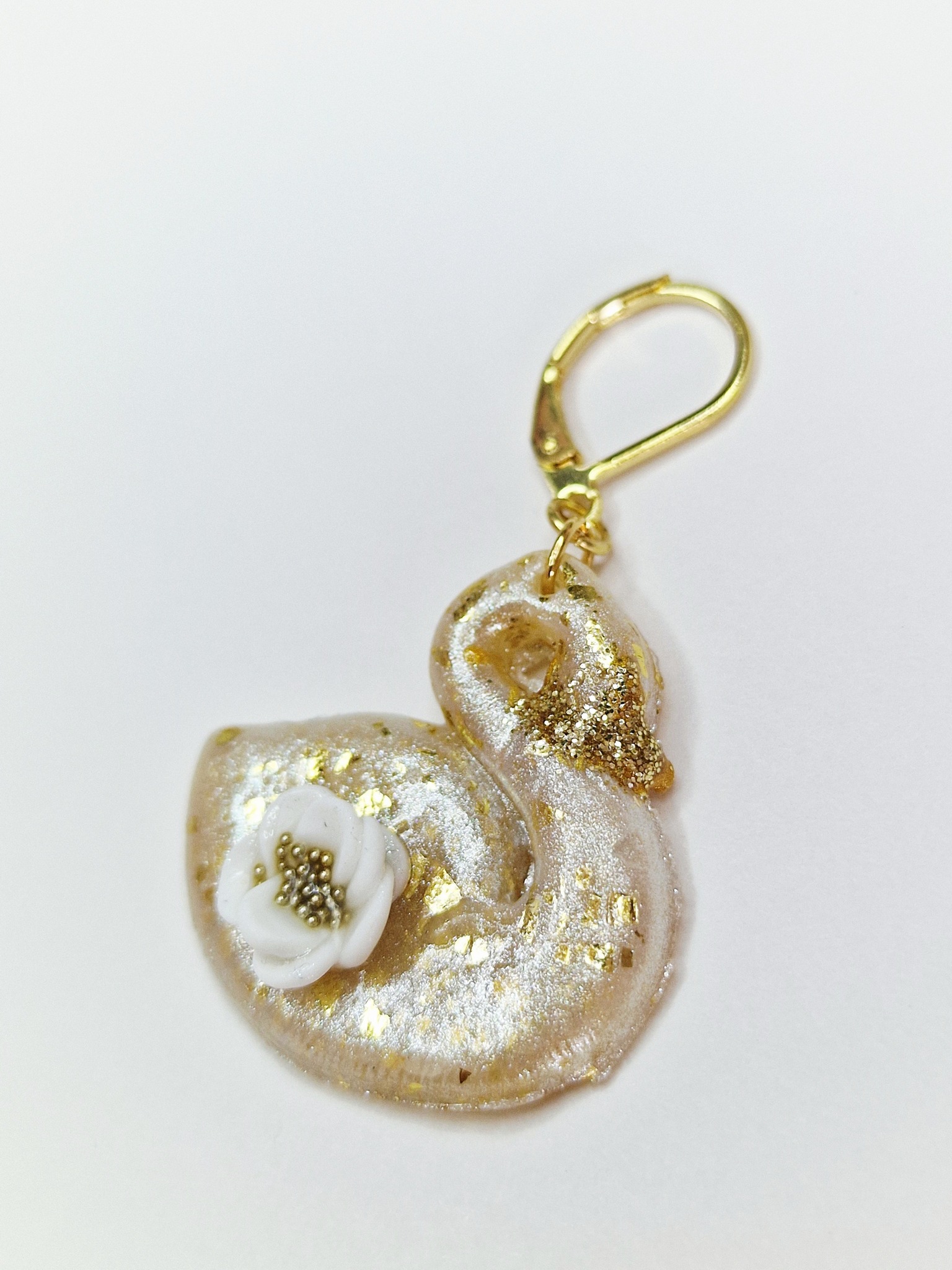 Boucles d'oreilles Les Cygnes d'Aix-les-Bains – Image 2