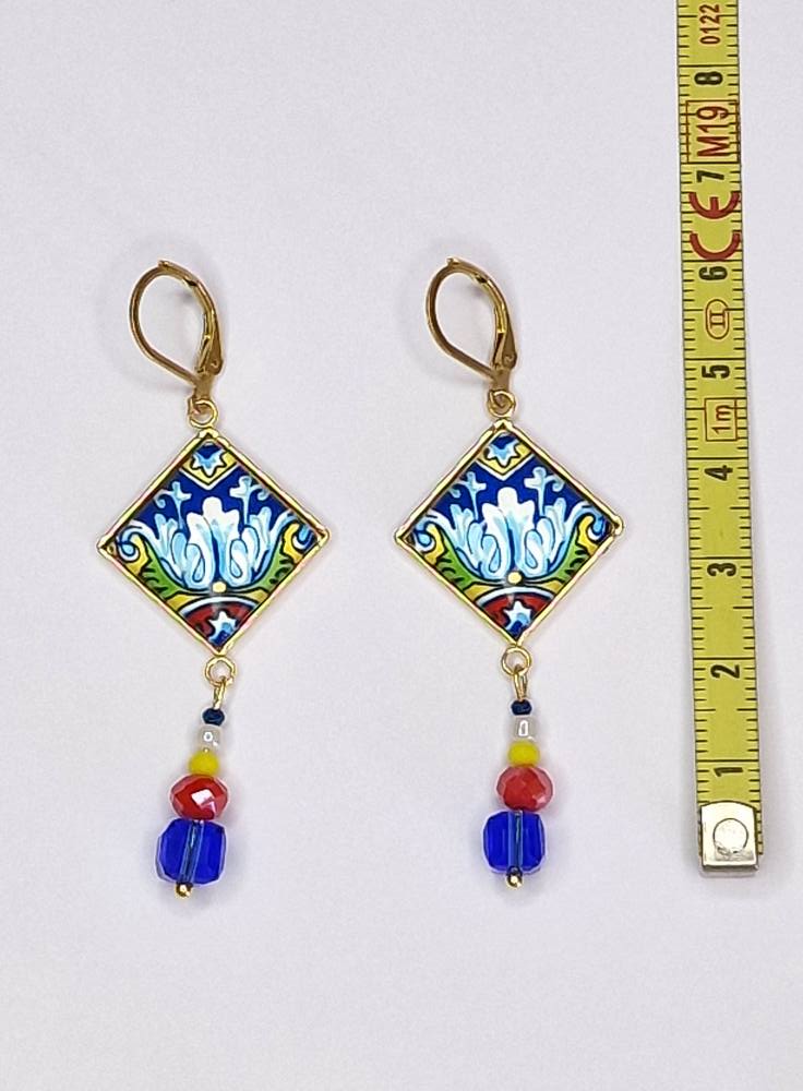 Boucles Vito Moza Dorées – Image 3