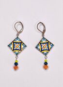 Boucles d'oreilles carrées