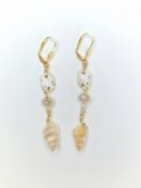 Boucles d'oreilles coquillages