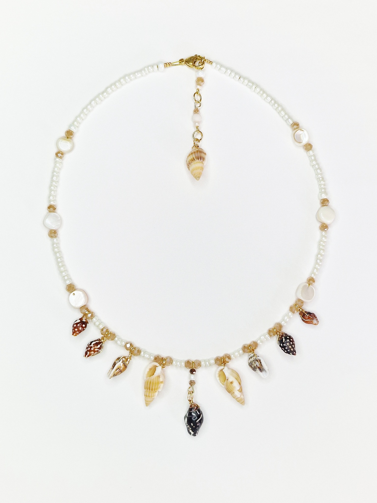 Collier coquillages