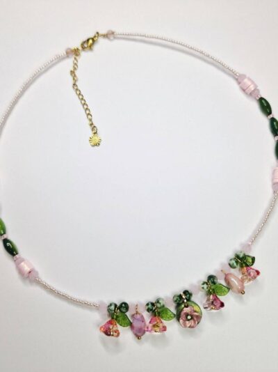 collier court ajustable rose