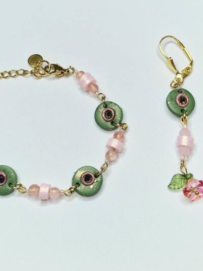Bracelet et Boucles d'oreilles