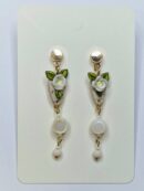 Boucles d'oreilles écrues