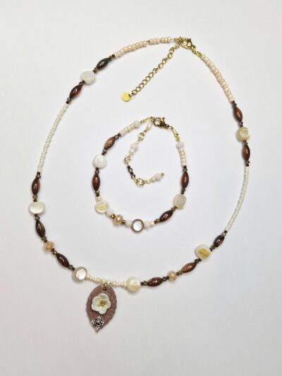 Ensemble collier et bracelet Éclat Alpin